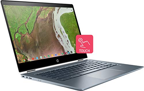 HP Chromebook x360 14-14" FHD Touch - Core i3-8130u - 8GB - 64GB eMMC - White and Blue