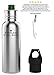 Stainless Steel Goods - Beer Bottle Cooler - Metal Bottle Keeper - Bottle Insulator with Opener - Perfect Birthday Gift for Him or Her - Portable, Easy to Use, Coolie Keeps Beer Ice Cold