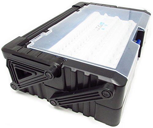 Cantilever Tool Box for Organizing Rotary Tool Bits - 13 inch