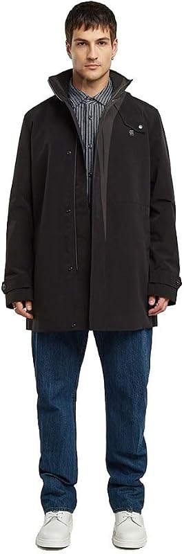 8721136008785 Garber Trench unpadded, Negro (dk black/dk black D26925-C408-8299), XL