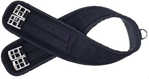 Air Flow Nyloprene English Girth 46 Black