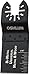 Oshlun MMC-0110 1-1/3-Inch Universal Bi-Metal Oscillating Tool Blade with Quick-Fit Arbor for Standard and Quick Change Tools, 10-Pack
