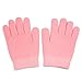 uxcell 1 Pair Elbow Gel Cover Sleeves Gloves Cracked Dry Skin Hand Care Soft Spa Moisturizing Exfoliating Stretchy Pink Gift Packs