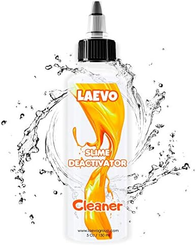 Laevo Slime Glue Remover for Hair, Fabrics Clothes & More! (1.35 Oz) Saves Hard and Overactivated - Slime Must Have for Slimemaking Unique Formula Safe for Kids