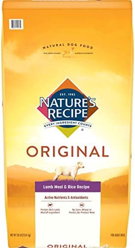 nature's recipe grain free lamb