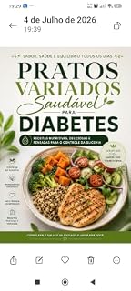 Livro Pratos Variados saudável para Diabetes : Pratos Variados