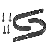 Gun Rack Shotgun Hooks Rifle Hangers Archery Bow Felt Lined Wall Mount Storage