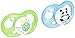 NUK Breeze Orthodontic Pacifier, 0-6 Months, Boy, 2 pk