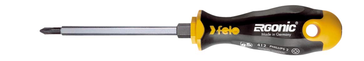 Felo 0715752795#1 Series 400 Ergonic Phillips Screwdriver, 3-1/8"
