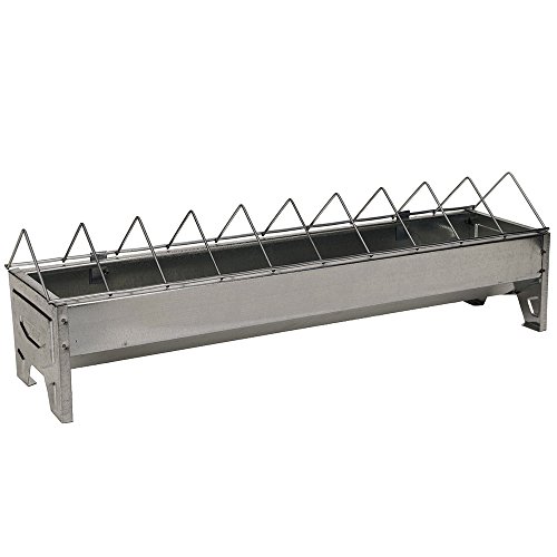 Beeztees 18124 Futtertrog für Geflügel aus Metall, 50 cm