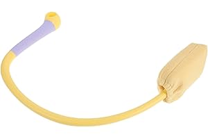 Vaguelly Long Handle U-shaped Bath Brush Shower Back Scrubber for Seniors with Limited Mobility, Exfoliating