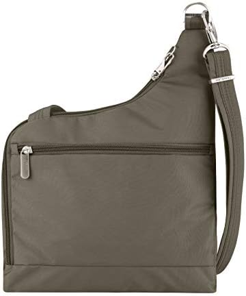 Travelon: Anti-Theft Classic Crossbody Bag - Nutmeg - Polyester 2 Travelon: Anti-Theft Classic Crossbody Bag - Nutmeg - Polyester