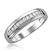 Platinum Princess-cut Diamond Men's Wedding Band Ring (1/2 cttw, H-I, SI2-I1)