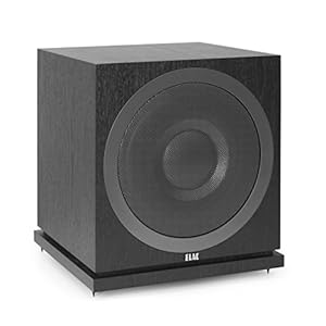 ELAC DEBUT SUB 3010 subwoofer met app-bediening, zwart decor