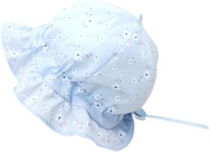 bismarckbeer Baby Girls Bucket Hat Floral Summer Outdoor Sun Hat Beanie Cap