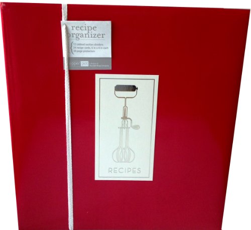 The Gift Wrap Company PepperPot Recipe Organizer, Vintage Mixer