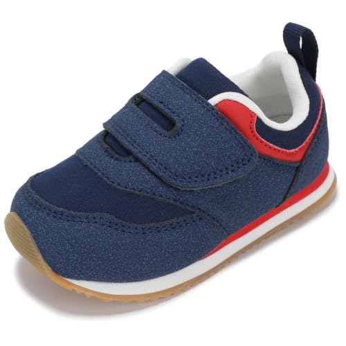 STQ KIDS Wide Toe Box Shoes Kids Boys Girls Tennis Sneakers Navy L1 at Amazon