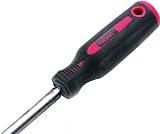 Rolson 29157 6 x 300mm Slot Screwdriver Magnetic Tip Rubber Grip High Durability view 2