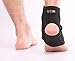 Lar DrOk Ankle brace,Adjustable breathable neoprene Ankle support with compression strap, ankle stabilizer One size, set of 2