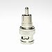 BLUECELL 10 Pack BNC Male to RCA Male Plug Adapters
