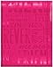 MCS 100 Pocket Big Max Embossed Friends Album, Pink (823361)