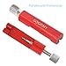 GOGOMY Watch Link Remover Tool Watch Repair Kit for Watch Band Link Pin, Pack of 3 Extra Pins, Red