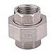 Stainless Steel 304 Cast Pipe Fitting - Union Fitting, 3/4