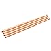 4 Pcs Copper Rod Round Metal Tube Cylinder Bar Tool,200 mm x 6 mm