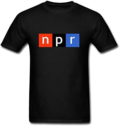 RrelmY Men's NPR Logo T shirts