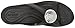 Crocs Women's Sanrah Hammered Circle Wedge Sandal Black, 9 M US