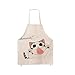 Children's Fashion Personalized Cartoon Aprons Creative Cat Funny Kitchen Bib Apron Kitchen Cooking Baking Housework Apron