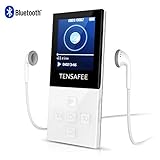MP3 Player, TENSAFEE 8GB Digital Music Player with Bluetooth 4.0, Portable Music Player with FM Radio, HiFi Lossless Sound MP3 MP4 Player for Sport Running Jogging, Expandable up to 128GB