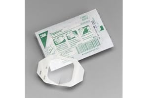 3M Tegaderm Transparent Film Dressing, Picture Frame Style, with Label, 2-3/8" x 2-3/4" - Pack of 20