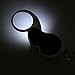 Neon NO. 6901 5X 45mm Foldable LED Light Pocket Keychain Jewelers Loupe Magnifier