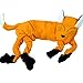 WOTOGOLD Animal Cosplay Costume Fox Unisex Adult Pajamas Dark ,Small,Dark Yellow Fox