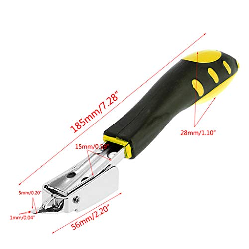 Fineday Staple Remover, Upholstery Carpet Puller Tool Staple Remover Tack Ofiice Claw Hand Held Stapler