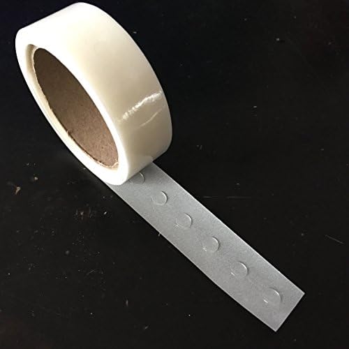 1200 Pieces Mini Balloons Glue Points Double-Side Adhesive Tape Dots Stickers for DIY craft, Scrapbooking or Party Supplies, Diameter 5 mm, 4 Rolls (300 Pieces per Rolls)
