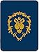 Officially Licensed Blankets and Throws Twin and Queen size Luxury Plush Medium weight Bedding Blanket World of Warcraft WOW Horde Alliance Blizzard legion games armony (Queen, Alliance)
