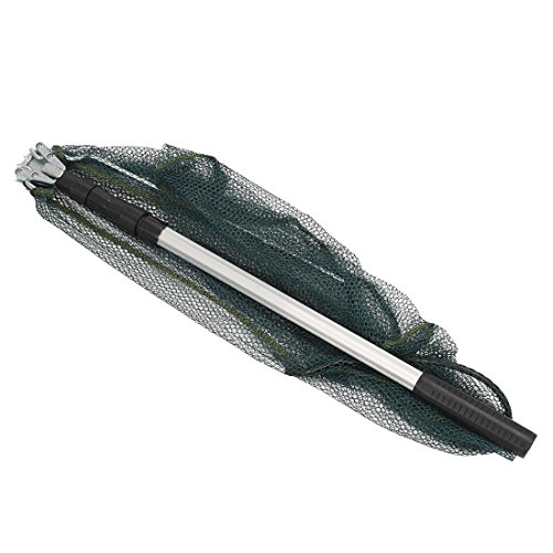 Fransande Angelkescher, dreieckig, faltbar, Aluminium, 3 Abschnitte, ausziehbarer Griff, Grün – Bild 5