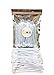 300 Count Omin White Plastic Coffee Stirrers, Tea Stirrer Spoon, Stir Swizzle Sticks, Bar Tool 5.5 Inch