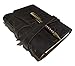 Luxurious Buffalo Leather Journal for Men & Women. Beautiful, Soft Brown Full Grain Notebook w/Leather Tie. Sketchbook for Writing, Travel, Business, Reflections. Handmade Vintage Refillable Diary