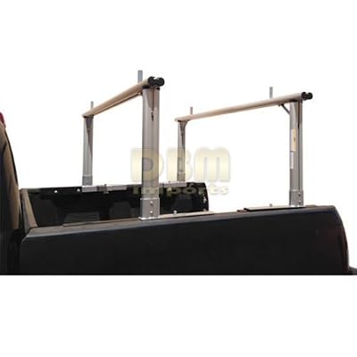 Aluminum Truck Rack Adjustable Universal Pick up Truck Ladder Lumber Contractor