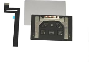 ICTION New A1989 Trackpad Touchpad with Flex Cable Replacement for MacBook Pro Retina 13" A1989 2018 2019 (Silver)