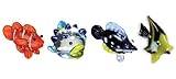 Looking Glass Miniature Collectible - Fish (4-Pack)