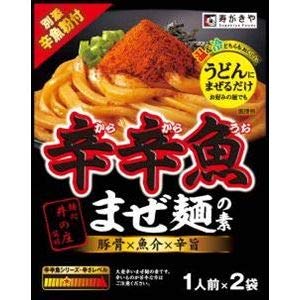 寿がきや 麺処井の庄監修 辛辛魚まぜ麺の素 61g×10袋入商品画像