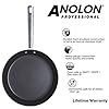 Anolon-85068-Professional-Milkpan-Saucepans-and-Frypan-Set-of-5-Lifetime-Guarantee-Premium-Non-Stick-pots-and-pans-with-Glass-lids-Hard-Anodised-cookware-Black Anolon Professional Non Stick Pots and Pans Set of 5 - Cookware Set with Milkpan, Saucepans with Toughened Glass Lids…