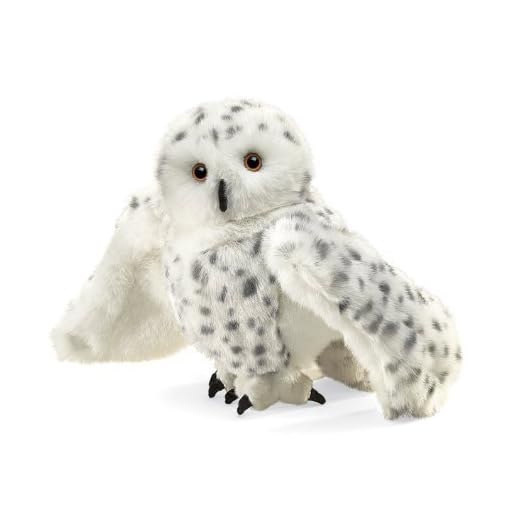 Folkmanis Snowy Owl Hand Puppet