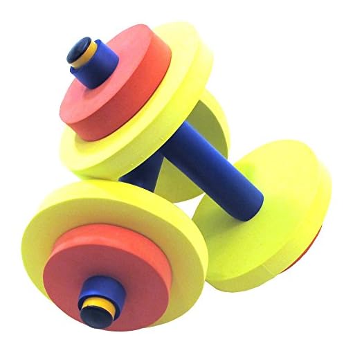Redmon for Kids Fun and Fitness Dumbbell Set, Multicolor, 10 Piece