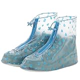 Reusable Tight Fit Waterproof Guard Slip-resistant Women Girls Shoe Covers