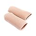 1 Pair Adjustable Cuttable Lined Gel Big Toe Covers Sleeves Ribbed Knit Toe Caps